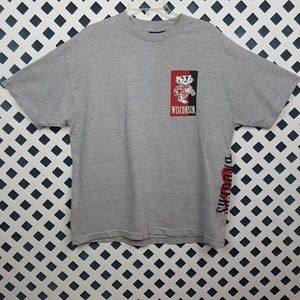 WISCONSIN BADGERS | NWOT Graphic T Shirt | Unisex L